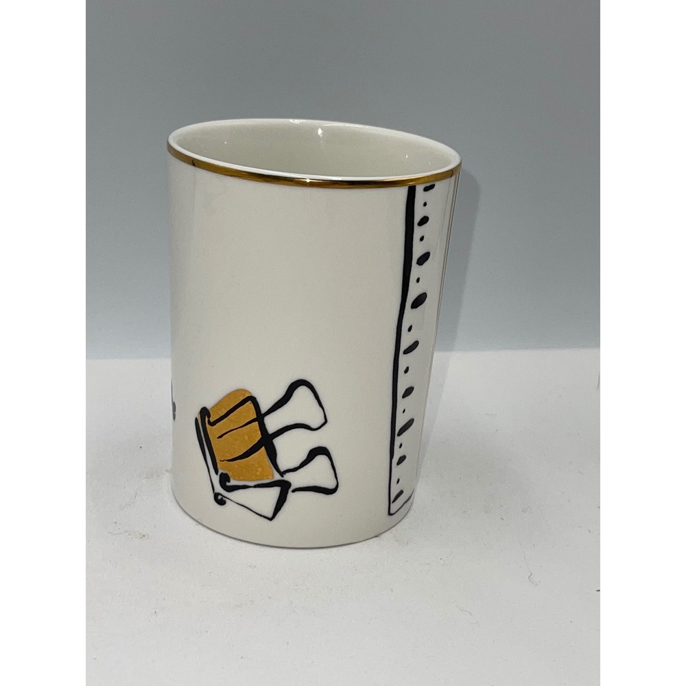 Kate Spade Lenox Pencil Cup  White  Daisy Place Office Decor - Picture 3 of 8